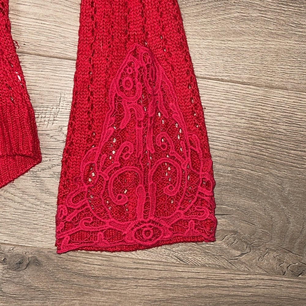 American rag live tuni wide turntleneck and croche sweater, size S - Picture 3 of 7